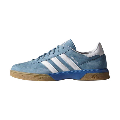 Blue-White - Back - Adidas Unisex Adult Spezial 3 Stripes Suede Trainers