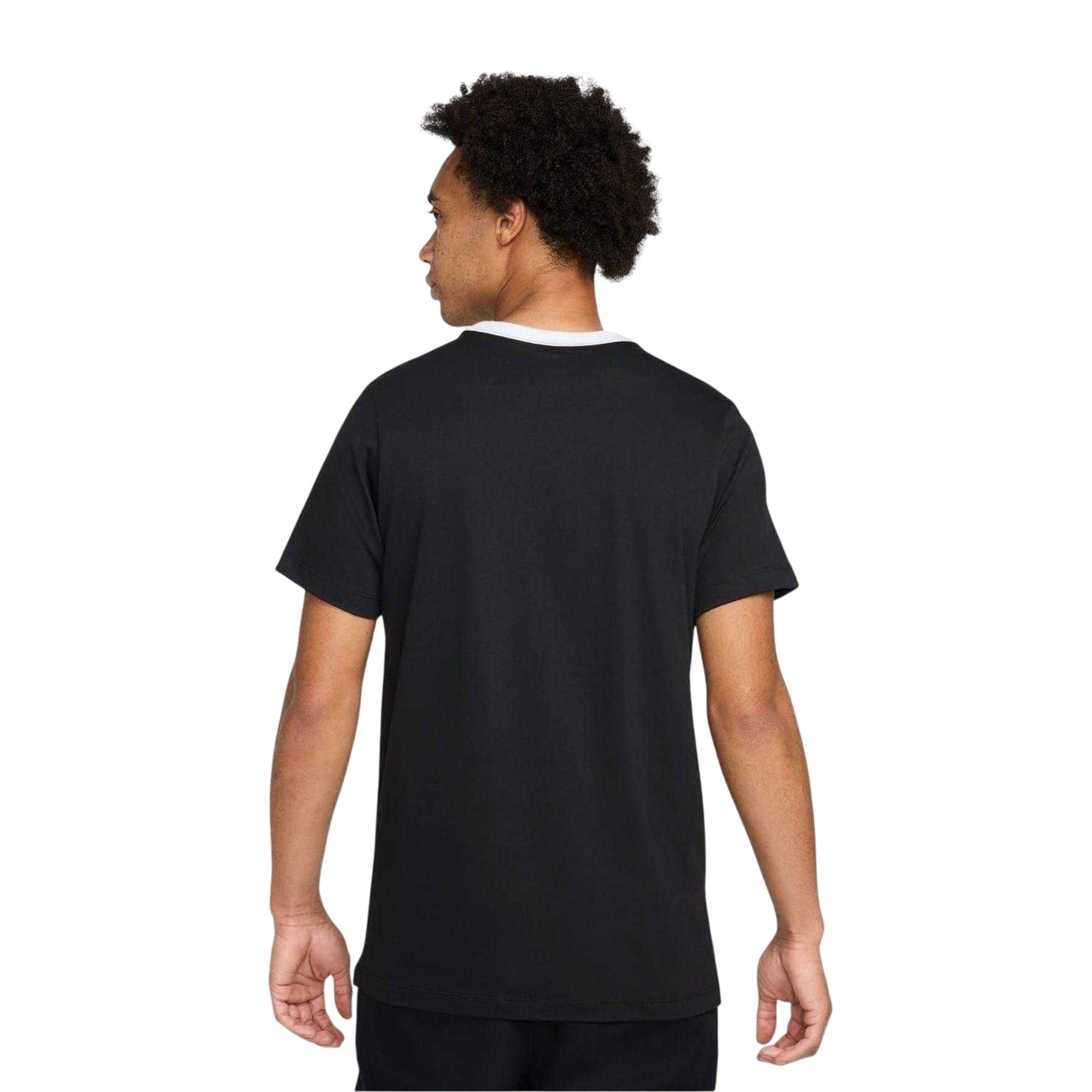 Black - Back - Nike Mens Crew Neck Regular T-Shirt