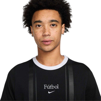 Black - Side - Nike Mens Crew Neck Regular T-Shirt