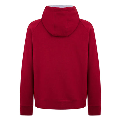 Burgundy - Back - Ellesse Mens Regular Raglan Hoodie