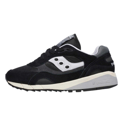 Black-Grey - Back - Saucony Mens Shadow 6000 Suede Shoes