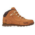 Wheat - Side - Timberland Mens Euro Rock Nubuck Mid Cut Hiking Boots