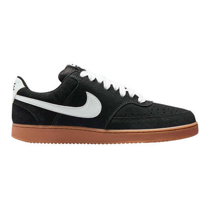 Black-White-Gum - Front - Nike Mens Court Vision Trainers