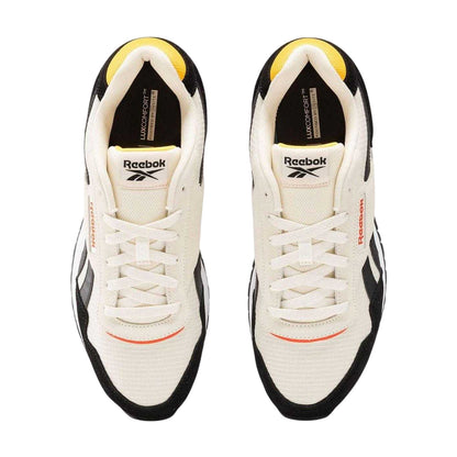 White-Black - Lifestyle - Reebok Mens Glide Suede Trainers