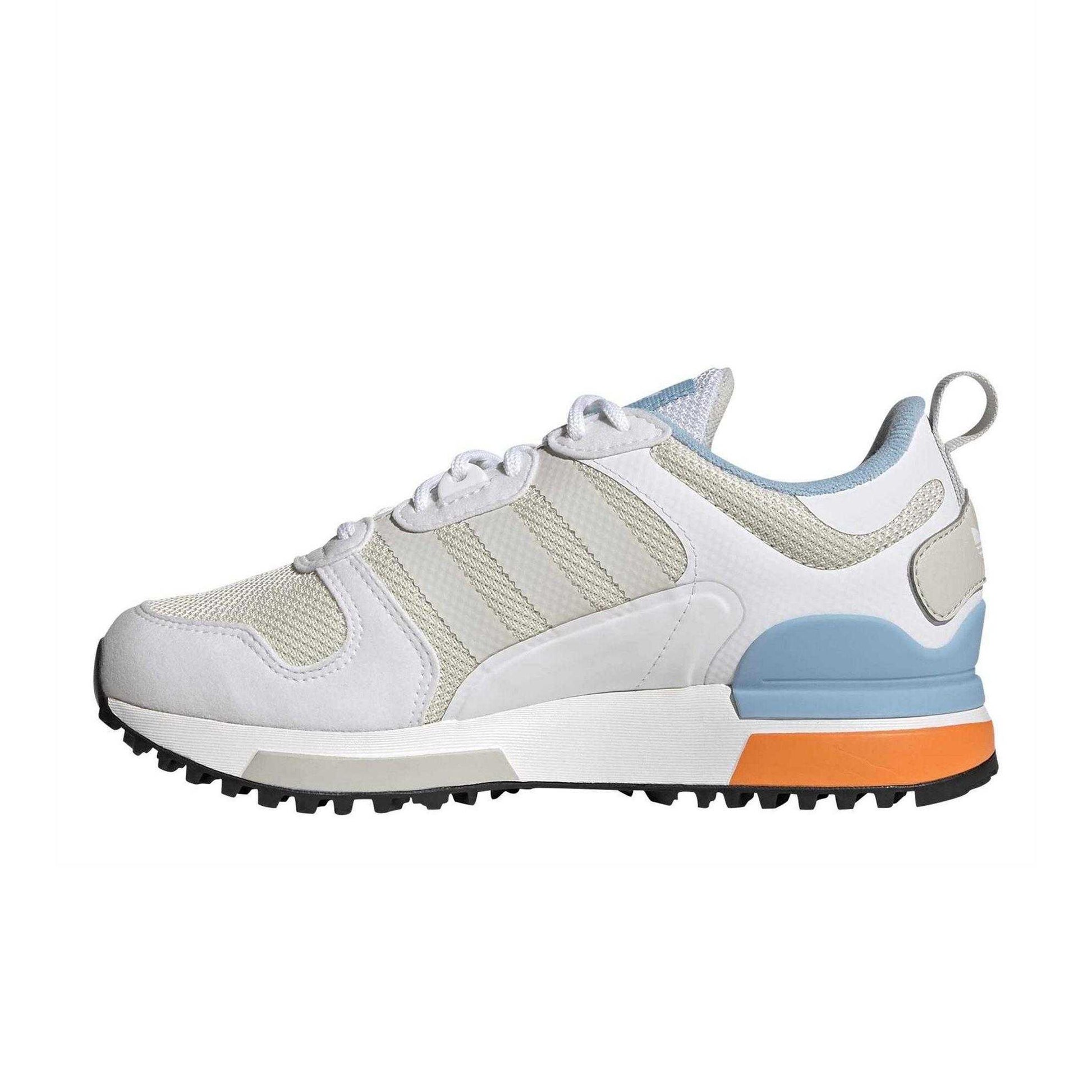 White - Side - Adidas Childrens-Kids ZX 700 HD Trainers