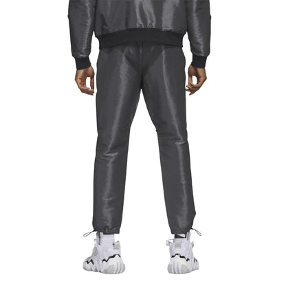 Grey - Lifestyle - Adidas Mens Harden Travel Tracksuit Bottoms