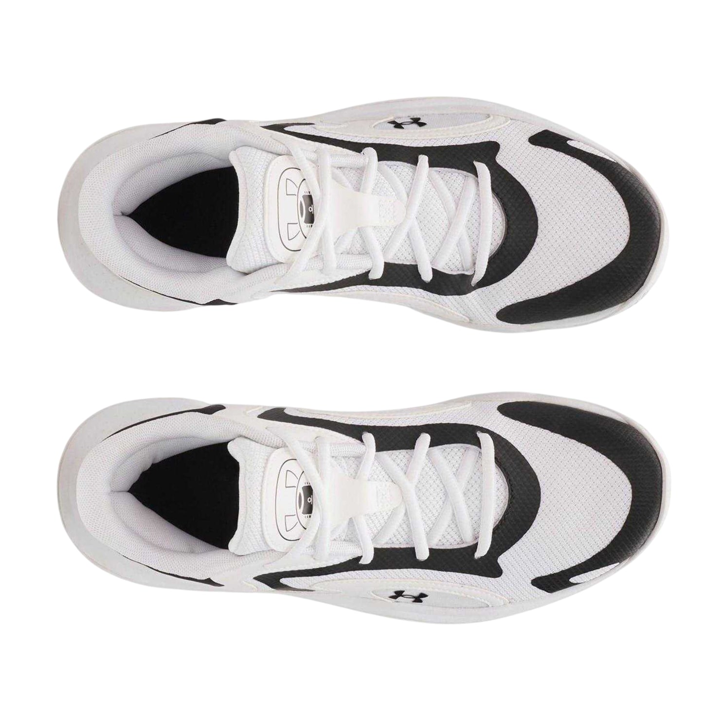 White - Side - Under Armour Mens Jet 25 Trainers
