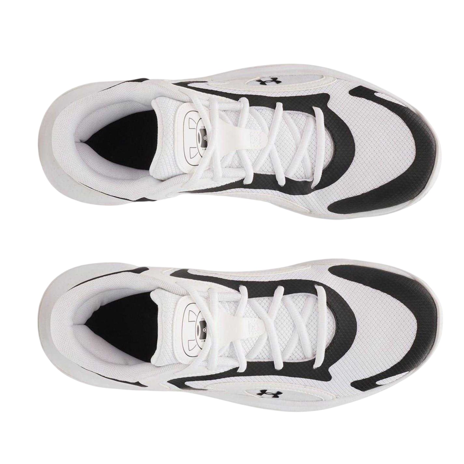 White - Side - Under Armour Mens Jet 25 Trainers