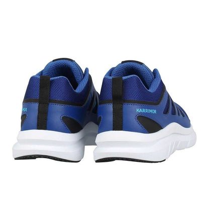 Navy - Back - Karrimor Mens Impala Leather Flat Trainers