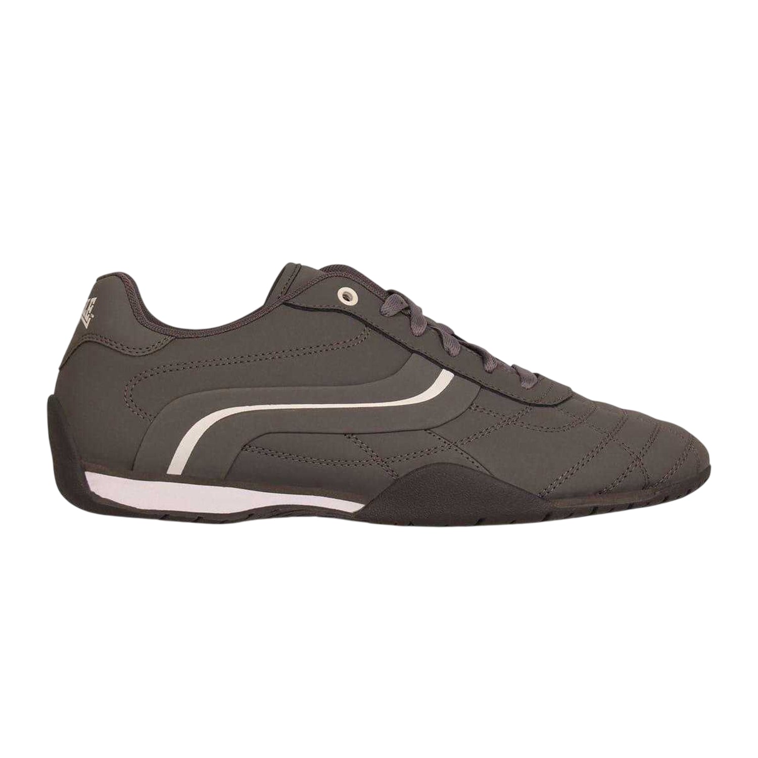Grey-White - Lifestyle - Lonsdale Mens Camden Trainers