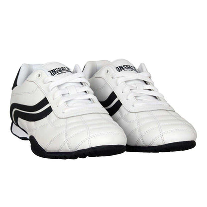 White-Navy - Front - Lonsdale Mens Camden Trainers