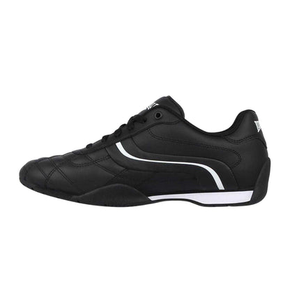 Black - Side - Lonsdale Mens Camden Trainers