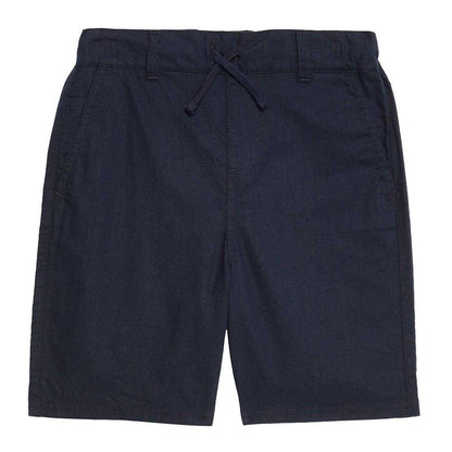 Dark Navy - Front - Lyle & Scott Childrens-Kids Linen Tailored Chino Shorts