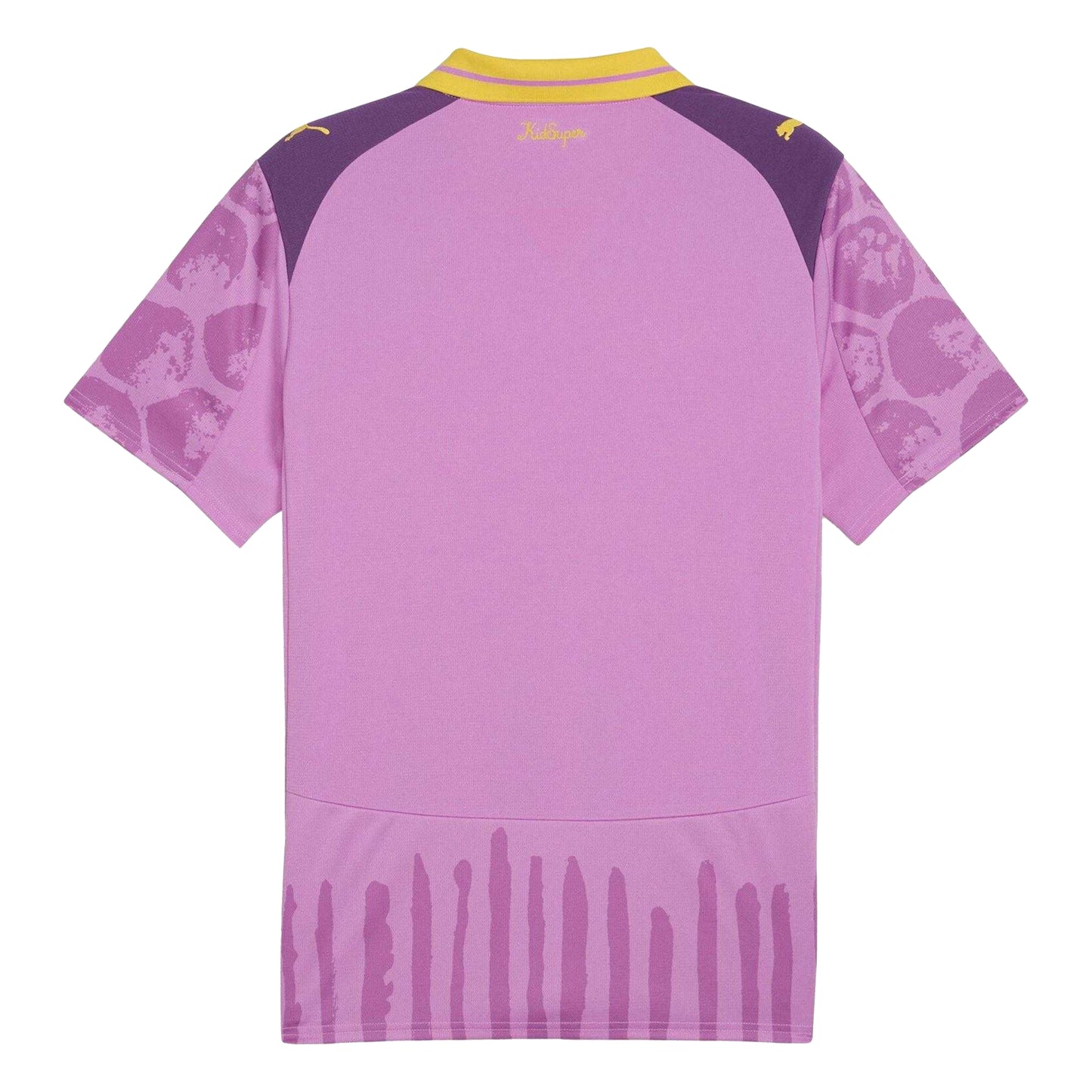 Mauve-Yellow - Back - Borussia Dortmund Unisex Adult 25-26 Third Jersey