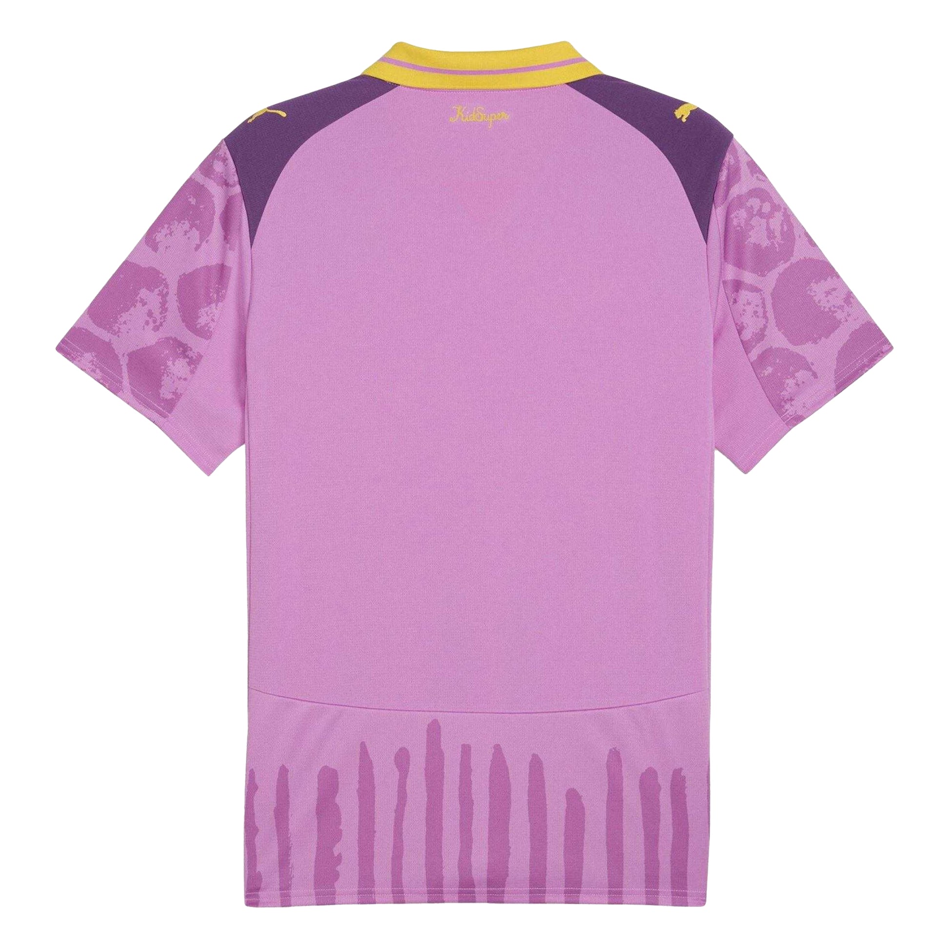 Mauve-Yellow - Back - Borussia Dortmund Unisex Adult 25-26 Third Jersey