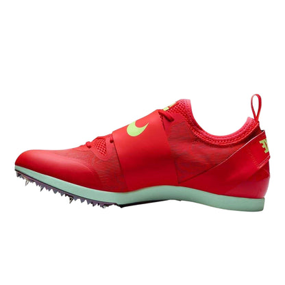Bright Crimson - Back - Nike Mens Pole Vault Spike Trainer