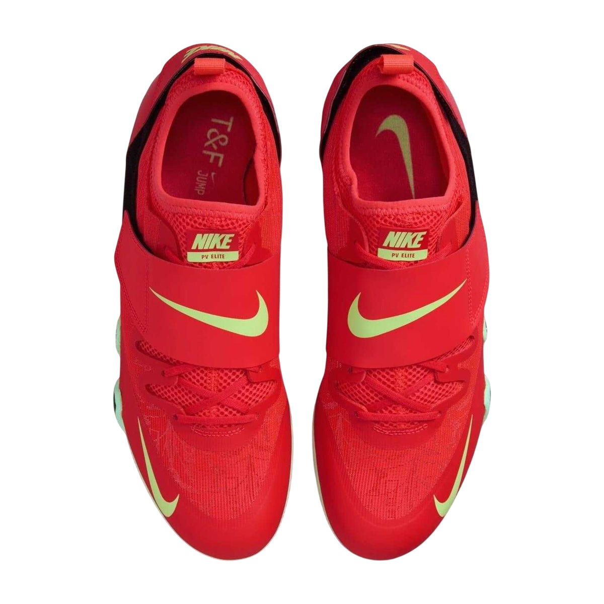 Bright Crimson - Side - Nike Mens Pole Vault Spike Trainer