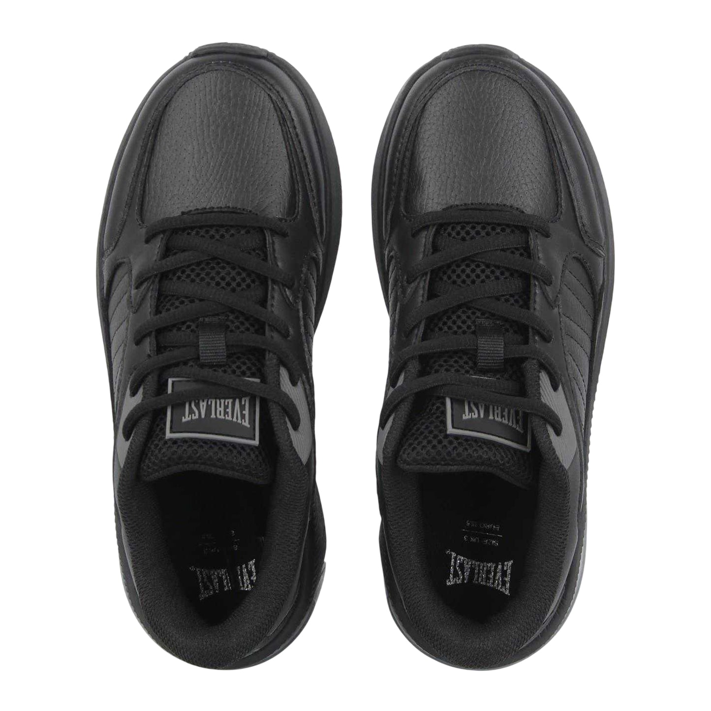 Black - Side - Everlast Childrens-Kids Assist Trainers