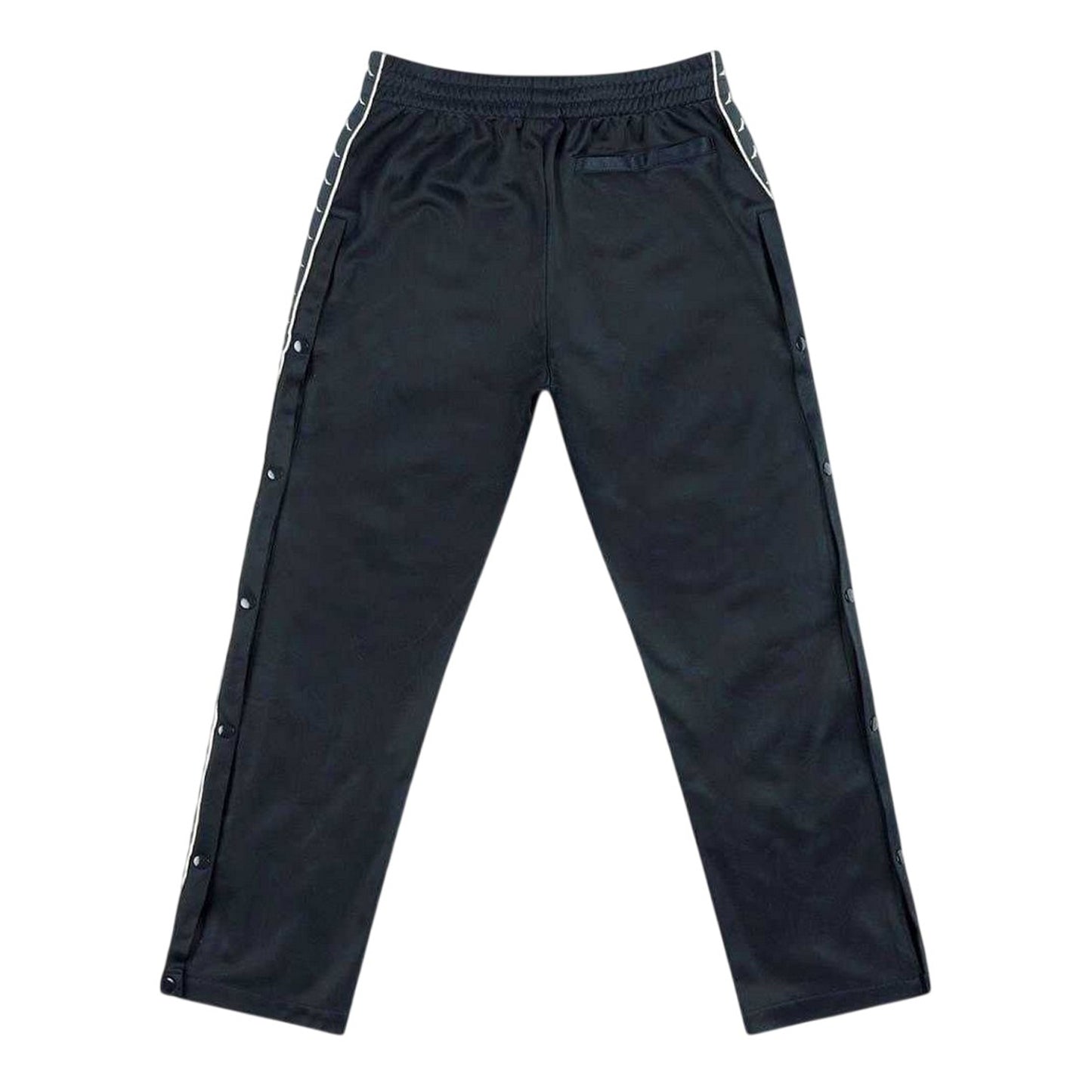 Blue-White - Back - Kappa Mens Banda Colour Block Jogging Bottoms