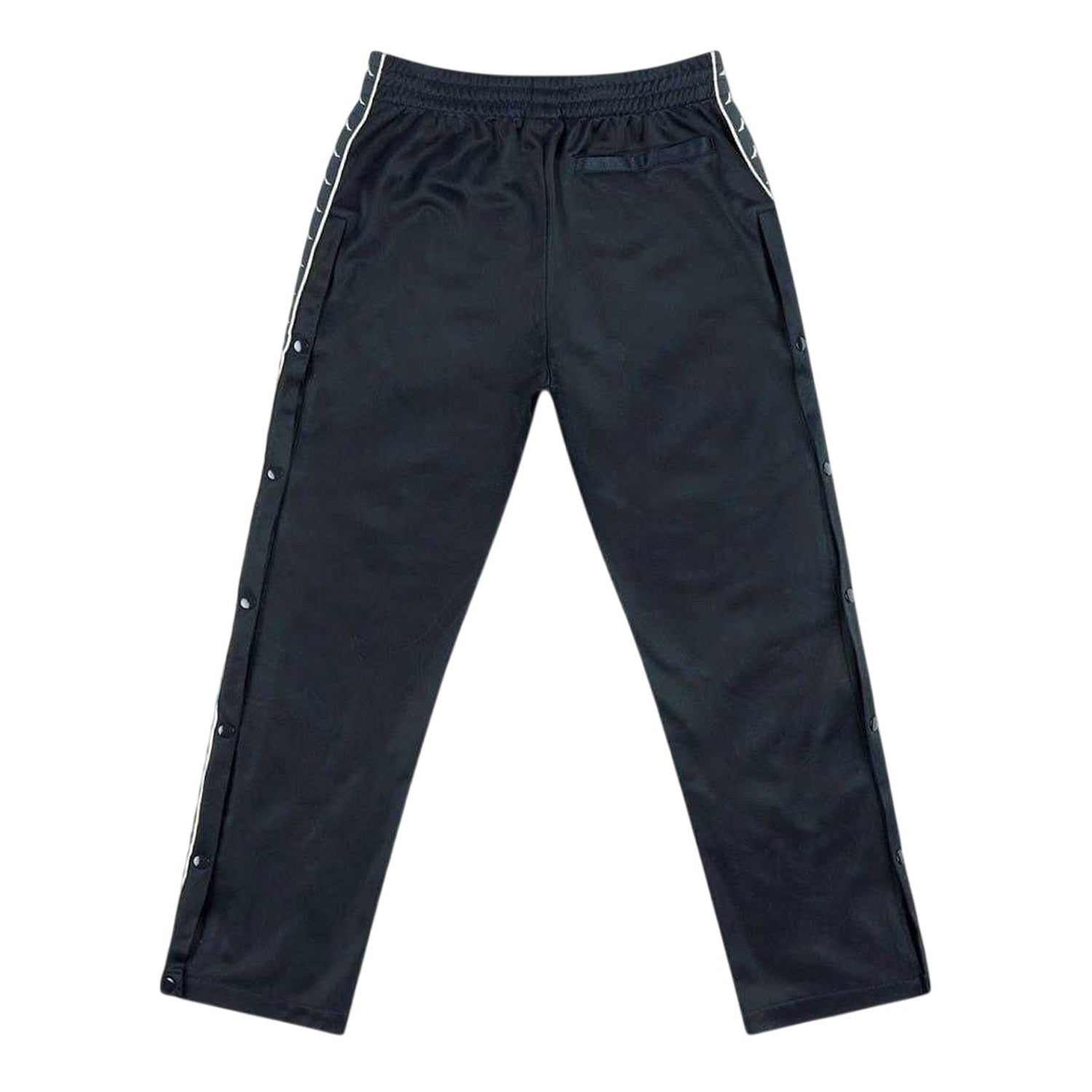 Blue-White - Back - Kappa Mens Banda Colour Block Jogging Bottoms