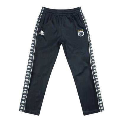 Blue-White - Front - Kappa Mens Banda Colour Block Jogging Bottoms