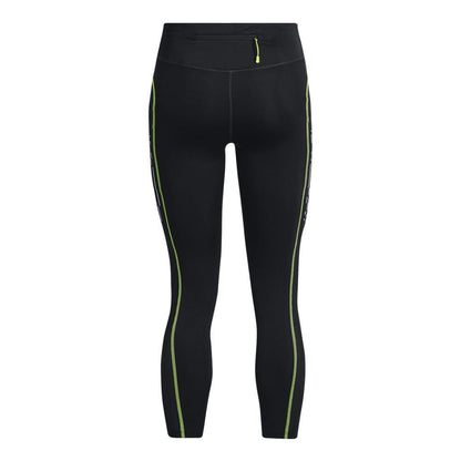 Black - Back - Under Armour Womens-Ladies Run Anywhere Leggings