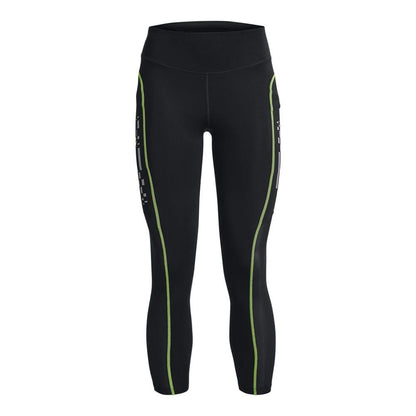 Black - Front - Under Armour Womens-Ladies Run Anywhere Leggings