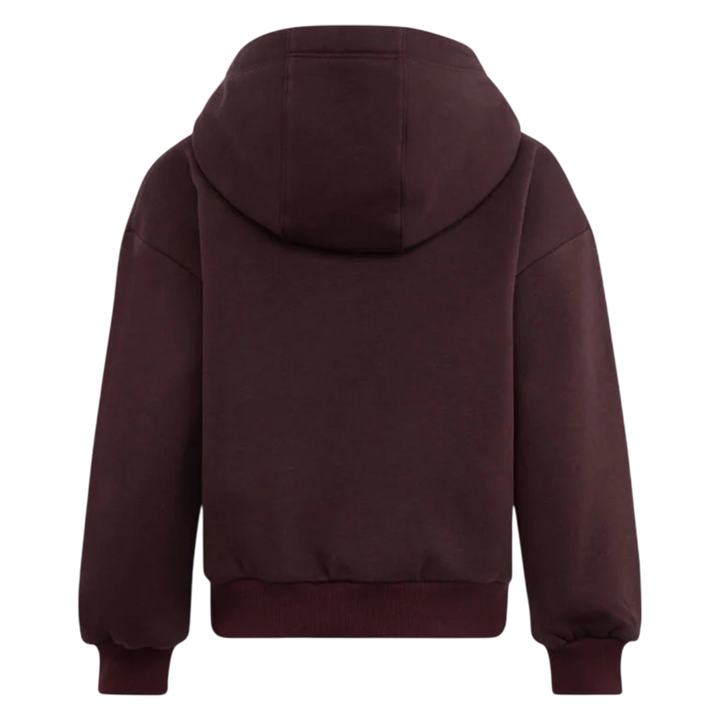 Burgundy - Back - Nike Childrens-Kids Logo Relaxed Fit Casual Hoodie