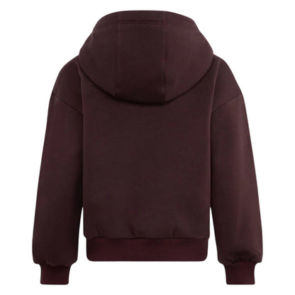 Burgundy - Back - Nike Childrens-Kids Logo Relaxed Fit Casual Hoodie