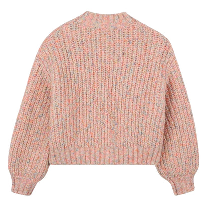 Pink - Back - Billieblush Unisex Adult Knitted Sweater Top