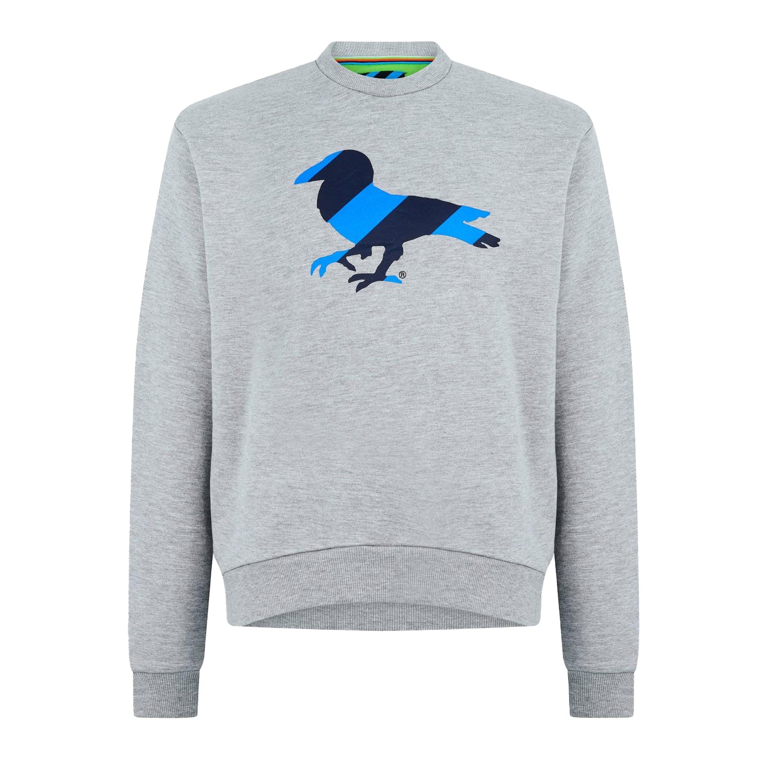 Mid Grey Marl - Front - Modern Amusement Mens Robin Regular Sweatshirt