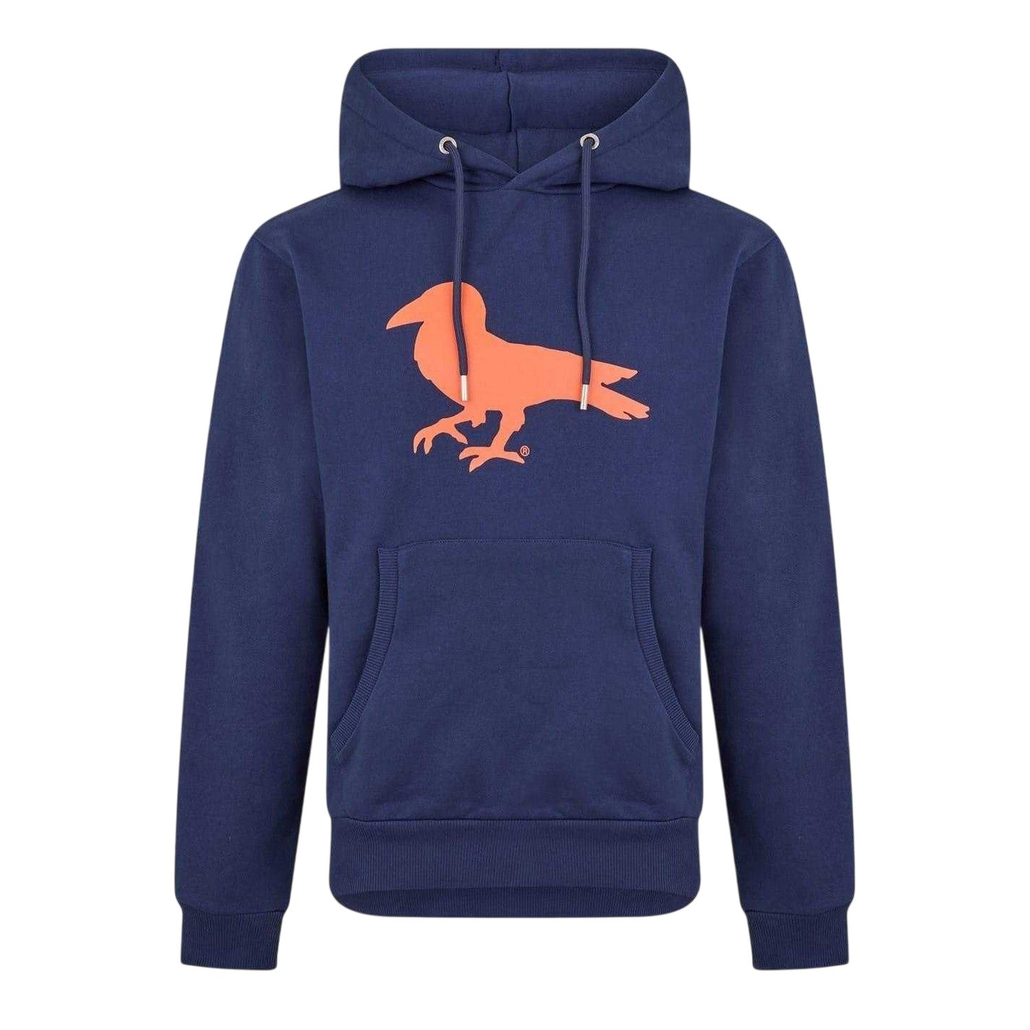 Navy - Front - Modern Amusement Unisex Adult Sentimental Robin Hoodie