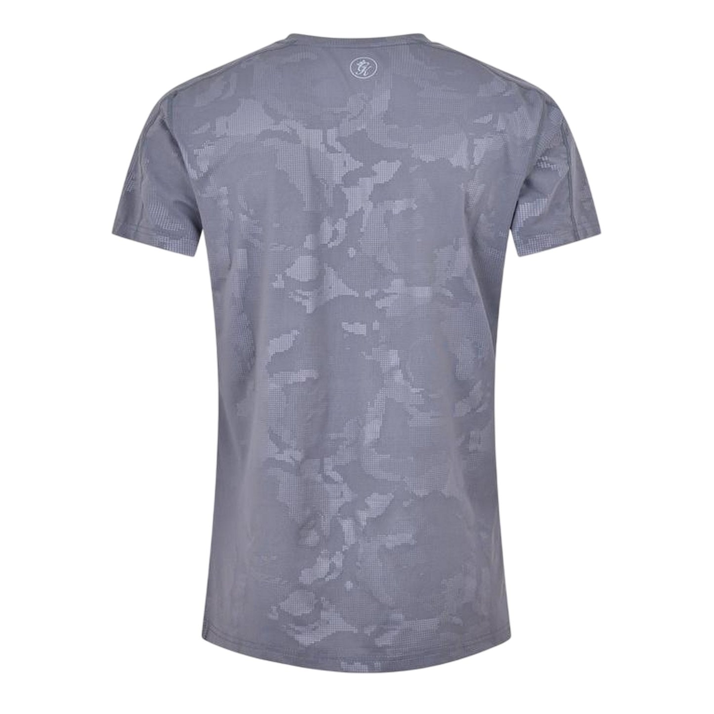 Gunmetal - Back - Gym King Mens Debossed T-Shirt