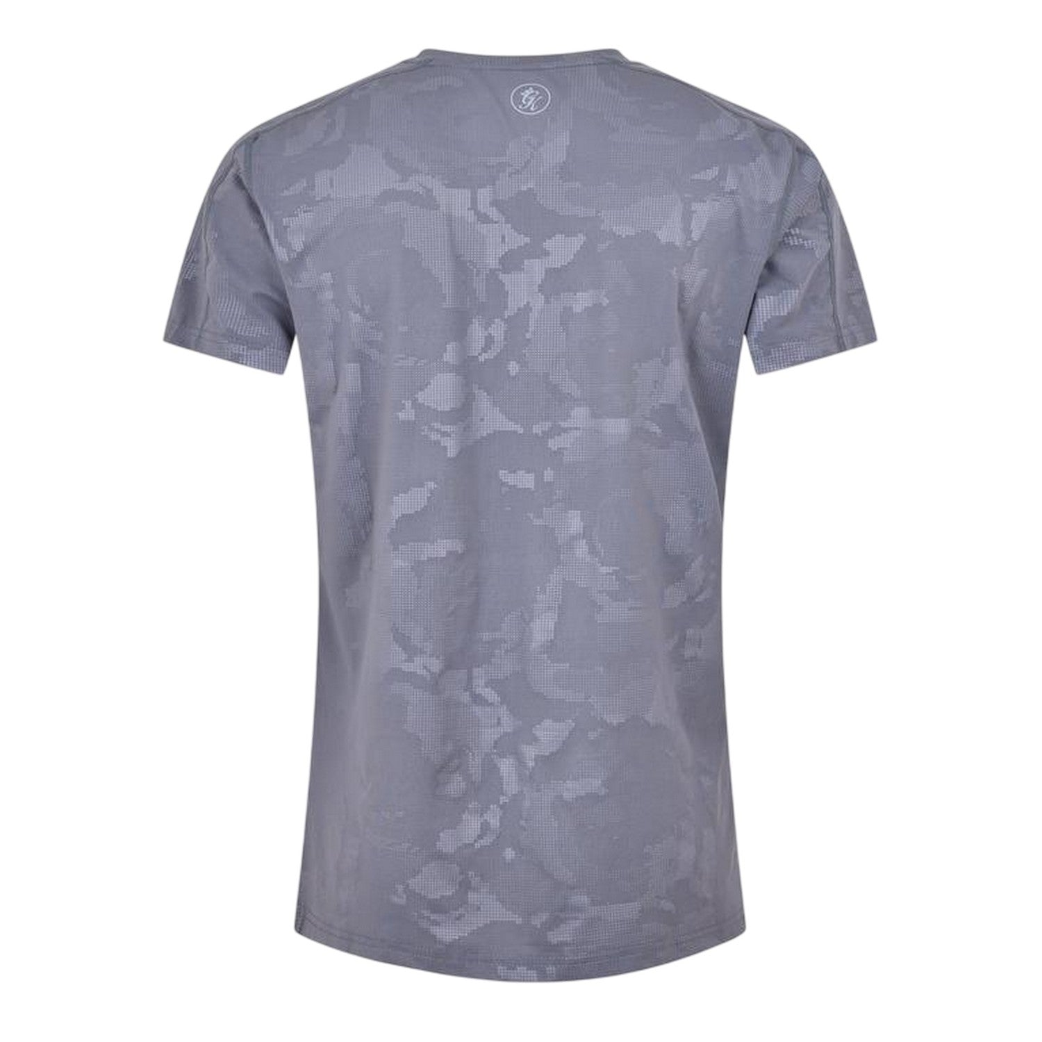 Gunmetal - Back - Gym King Mens Debossed T-Shirt