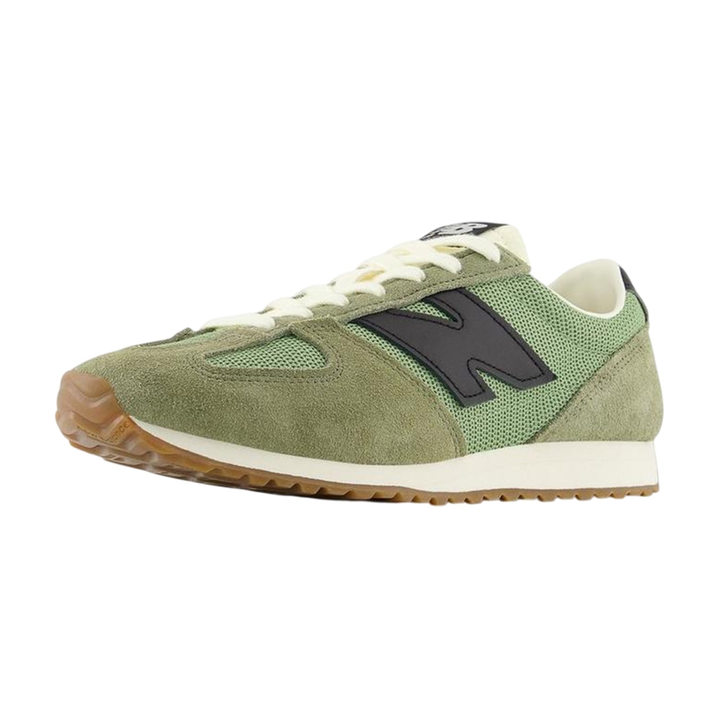 Green-Black - Back - New Balance Mens 471 Suede Trainers