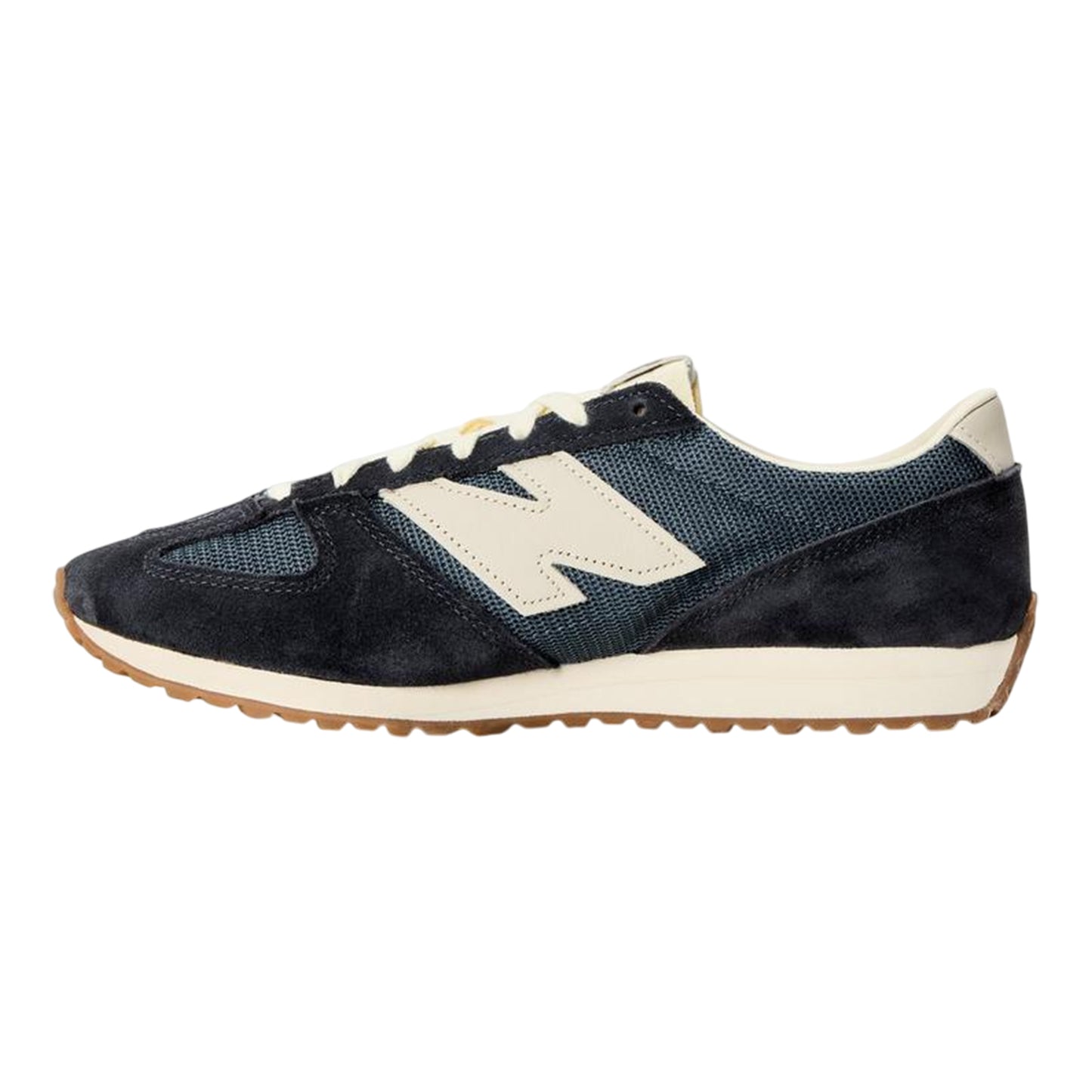 Phantom Grey-Graphite Grey - Back - New Balance Mens 471 Suede Trainers