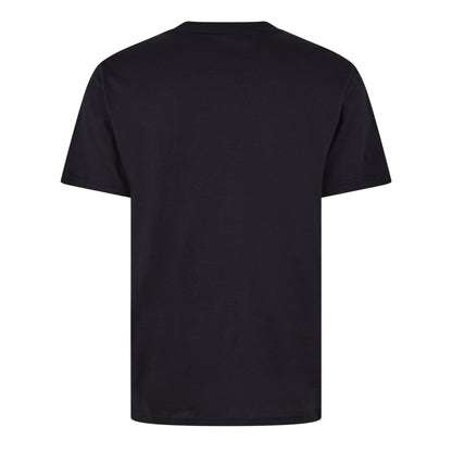 Black - Back - Boss Mens Logo Regular T-Shirt