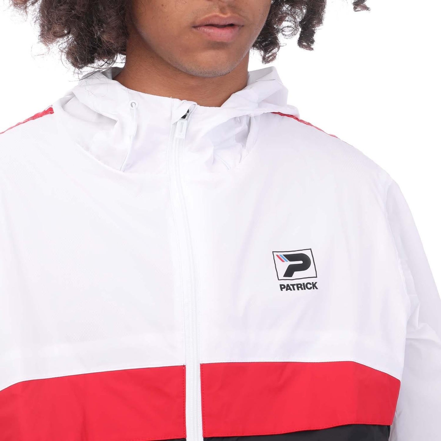 White - Side - Patrick Mens Carolus Windbreaker