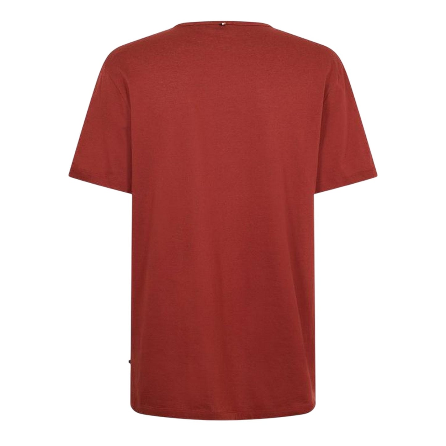 Brown - Back - Boss Mens Tiburt Plain T-Shirt