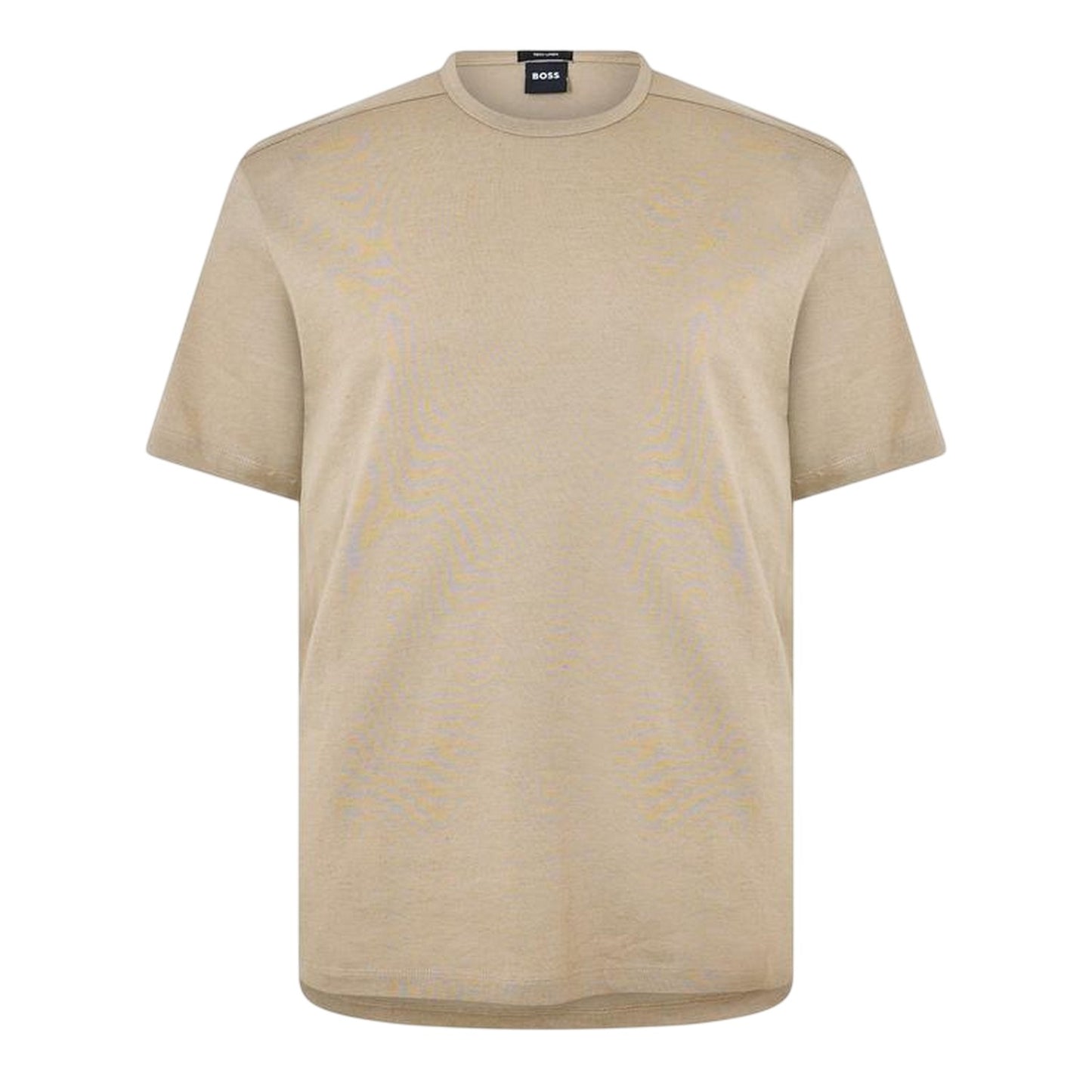 Dark Beige - Front - Boss Mens Tiburt Plain T-Shirt