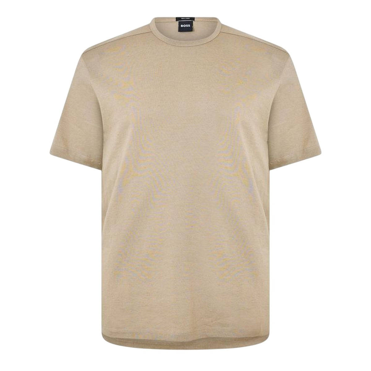Dark Beige - Front - Boss Mens Tiburt Plain T-Shirt
