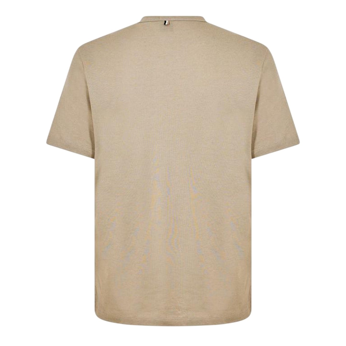 Dark Beige - Back - Boss Mens Tiburt Plain T-Shirt