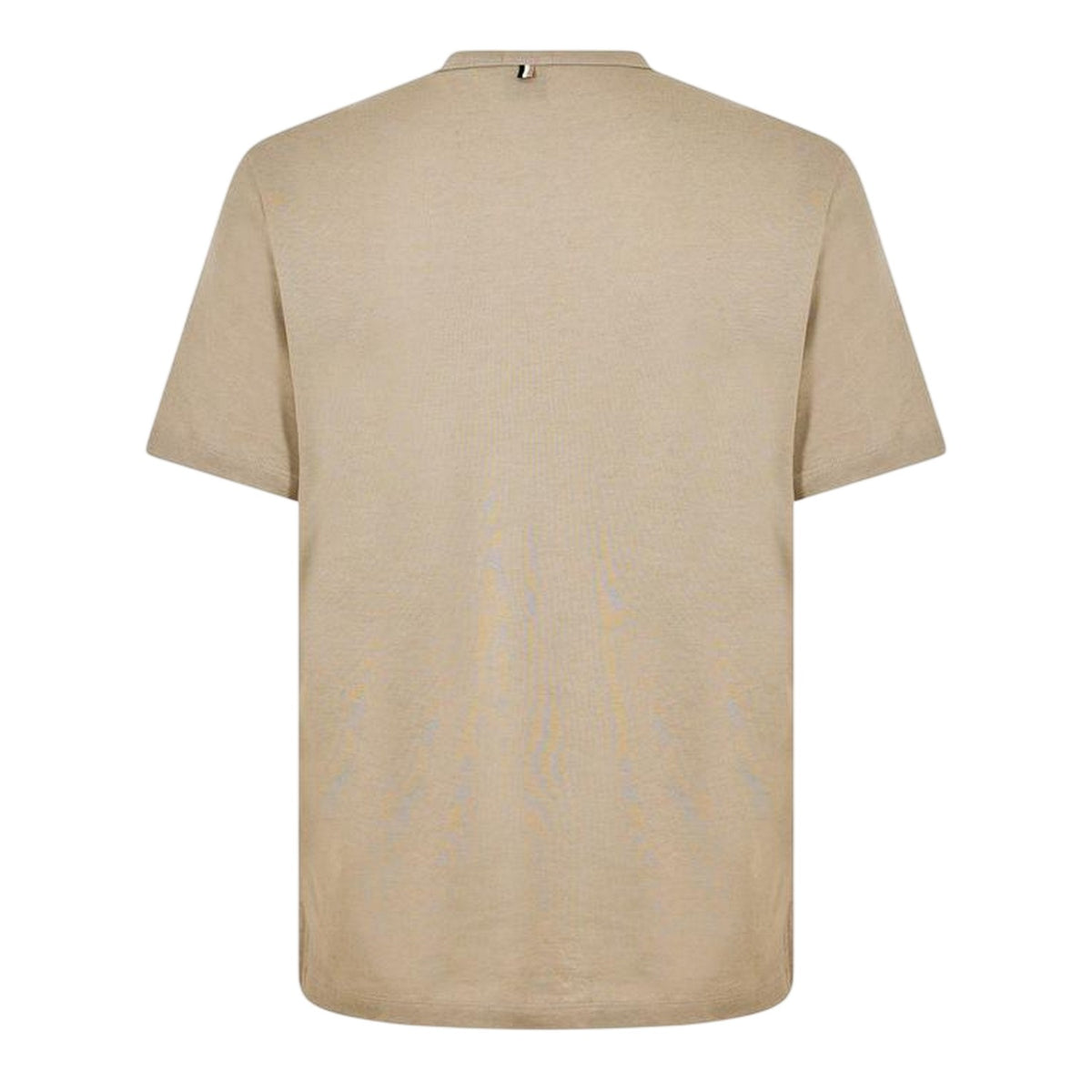 Dark Beige - Back - Boss Mens Tiburt Plain T-Shirt