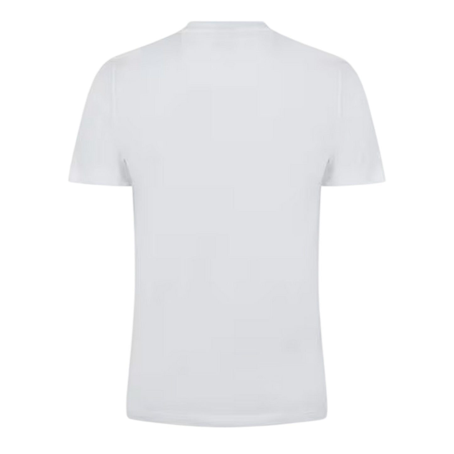 White - Back - Boss Mens Big Logo Regular T-Shirt