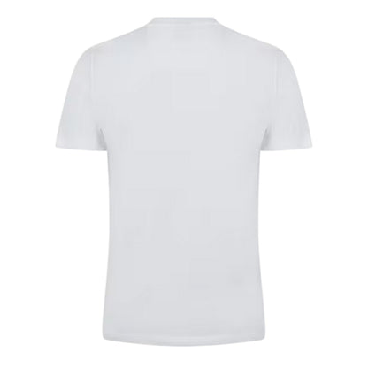 White - Back - Boss Mens Big Logo Regular T-Shirt