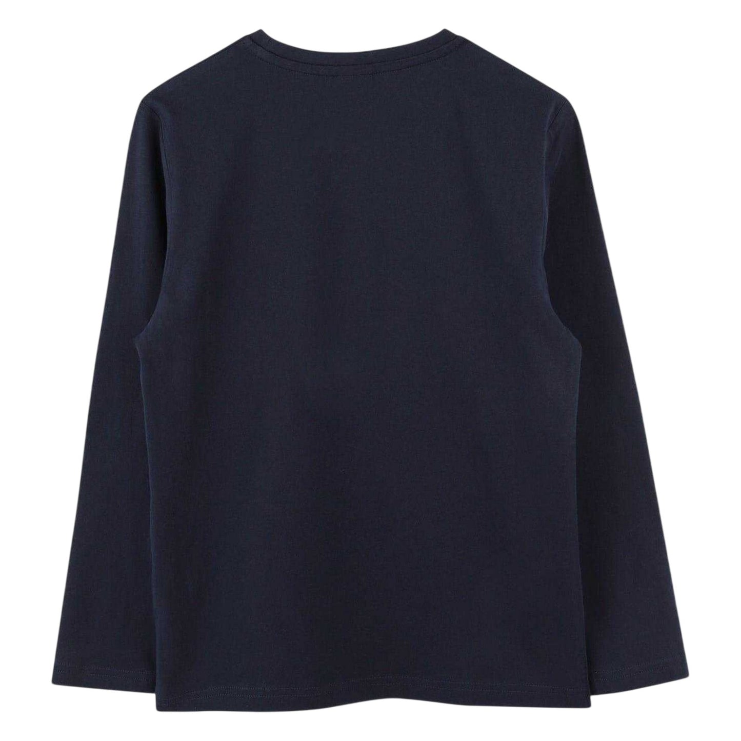 Navy - Back - Boss Boys Logo Long-Sleeved T-Shirt
