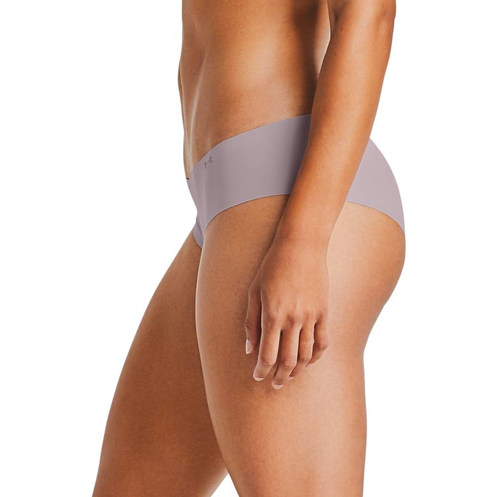 Black-Sand-Purple - Lifestyle - Under Armour Womens-Ladies UA Pure Stretch Briefs (Pack of 3)