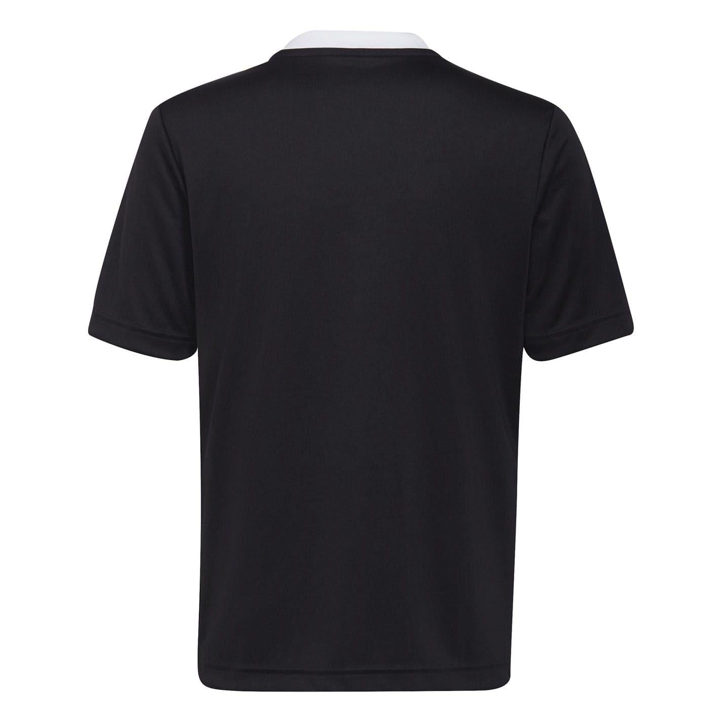 Black - Back - Adidas Childrens-Kids ENT22 Logo T-Shirt