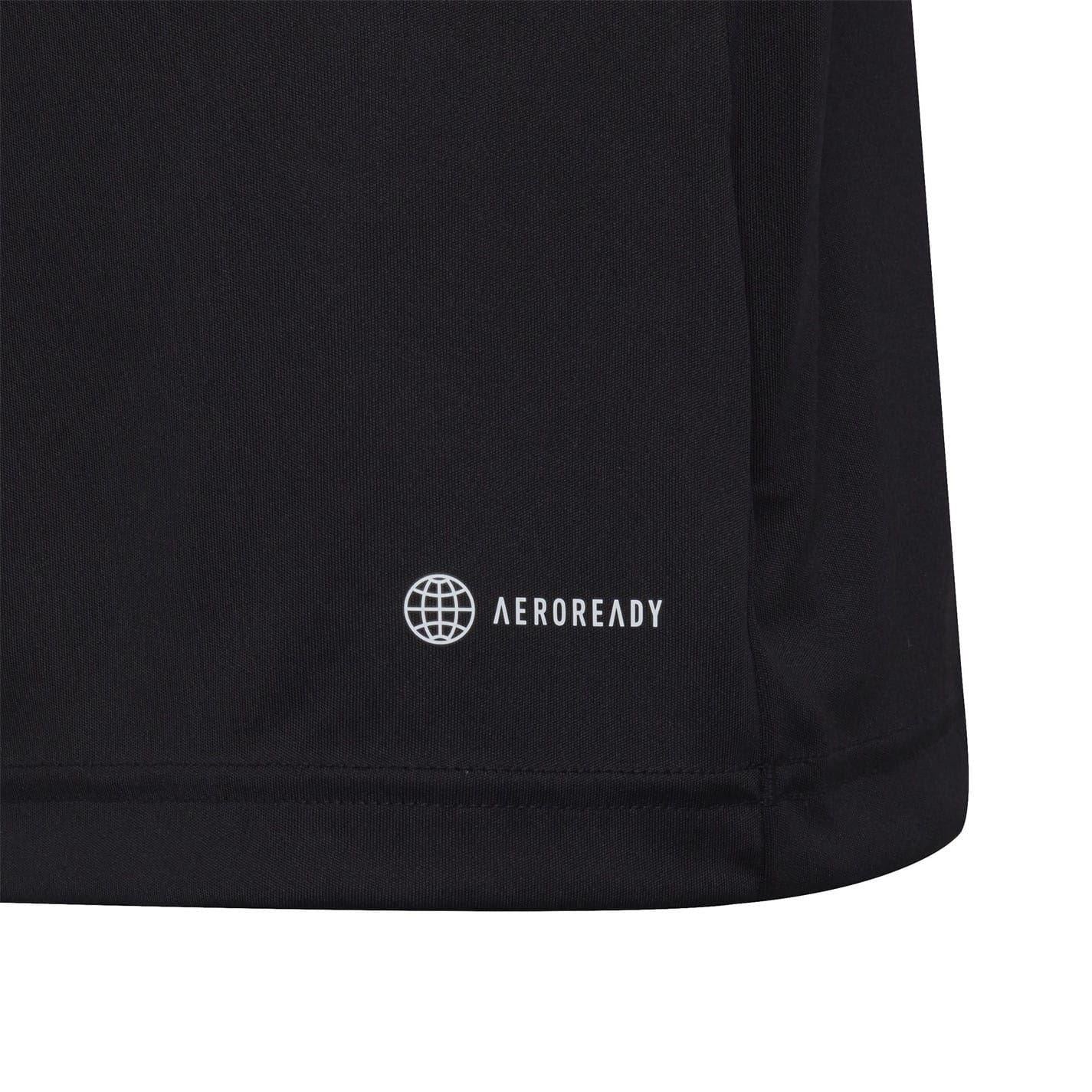 Black - Lifestyle - Adidas Childrens-Kids ENT22 Logo T-Shirt