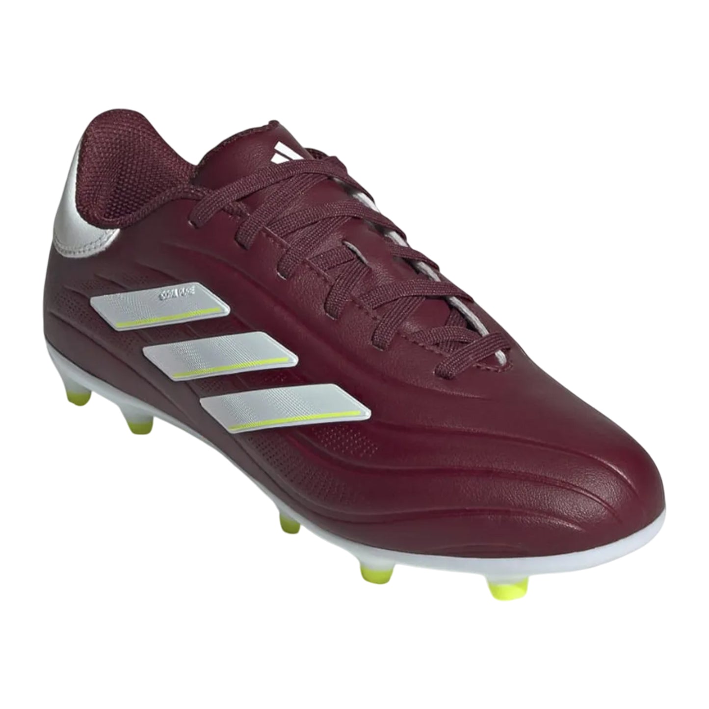 Red-White - Front - Adidas Childrens-Kids Copa Pure II League FG Football Boots